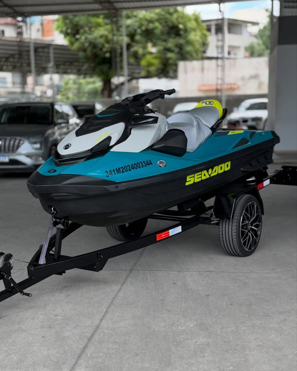 2024 Sea-Doo GTI 170 – Side Profile 2024 Sea-Doo GTI 170 Side Profile