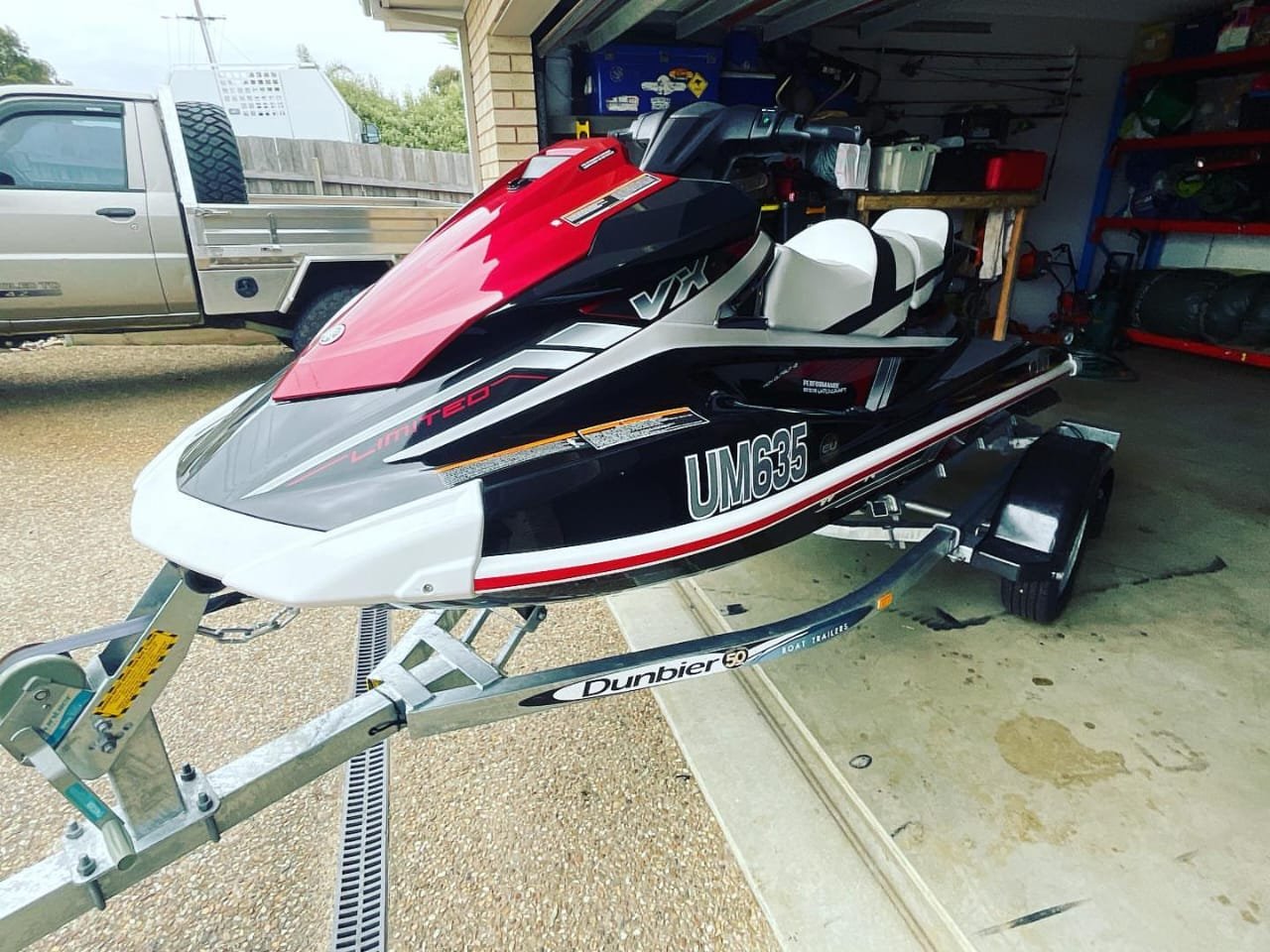 Right side profile Yamaha VX Limited Right Side Profile