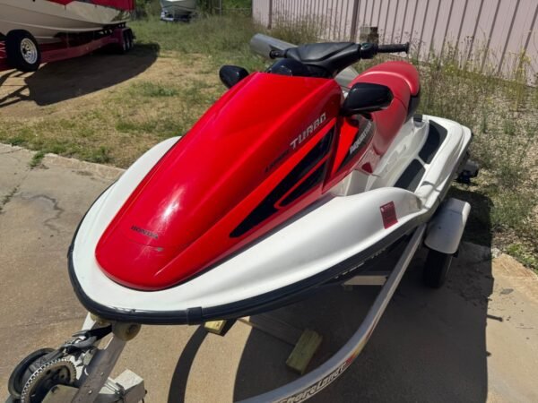 honda turbocharged jet ski AquaTrax F-12X Front Three-Quarter View