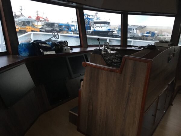 Commercial Fishing Vessel Wheelhouse Exterior