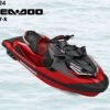 2024 Sea-Doo Spark TRIXX red and black color jet ski