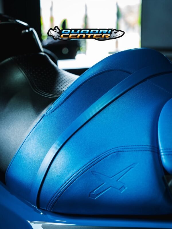 2026 Sea-Doo RXP-X Gulf Stream Blue Leather Seats