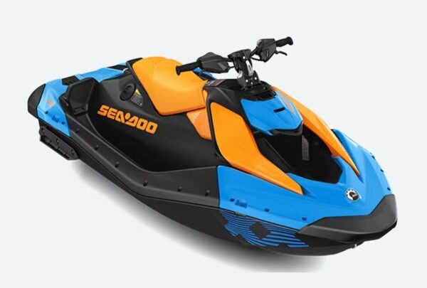 2026 Sea-Doo RXP-X Gulf Stream Blue Yellow Stripes
