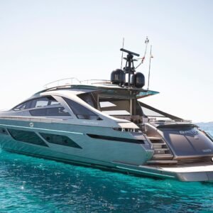 Baloo III exterior profile underway on open water sailing yachts for charter