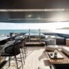 FIFTY beach club seating with water sports setup