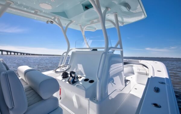 Yellowfin 32 Offshore Bow Seating and Casting Area
