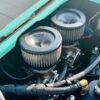 TPE 964 Carburetors and Intake Close-Up