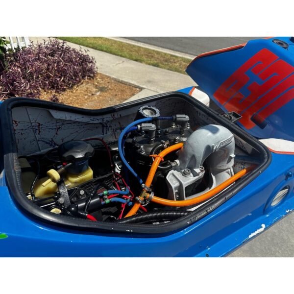 Kawasaki 650SX Engine Bay Open