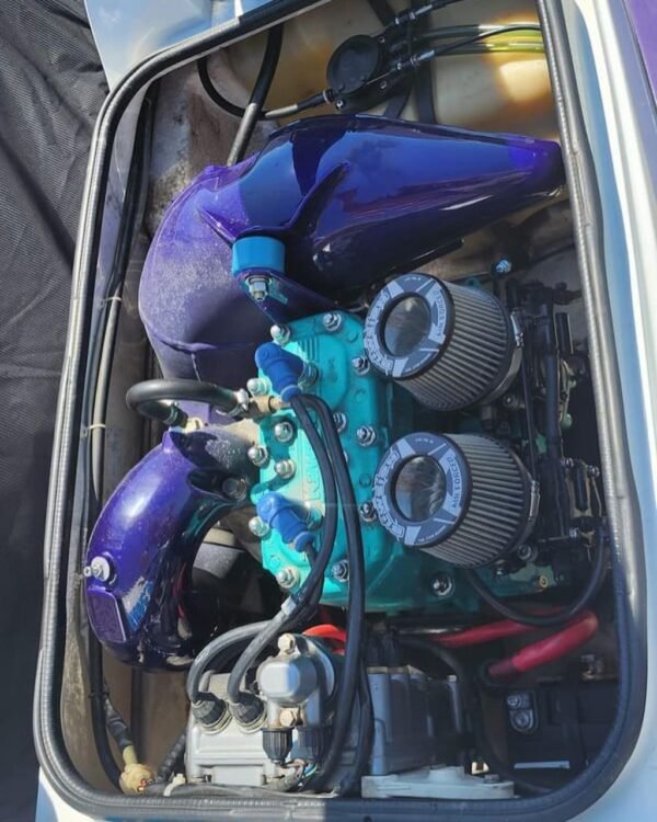 Bullet V5 Engine Bay Open