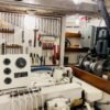 DeFever Yacht Engine Room