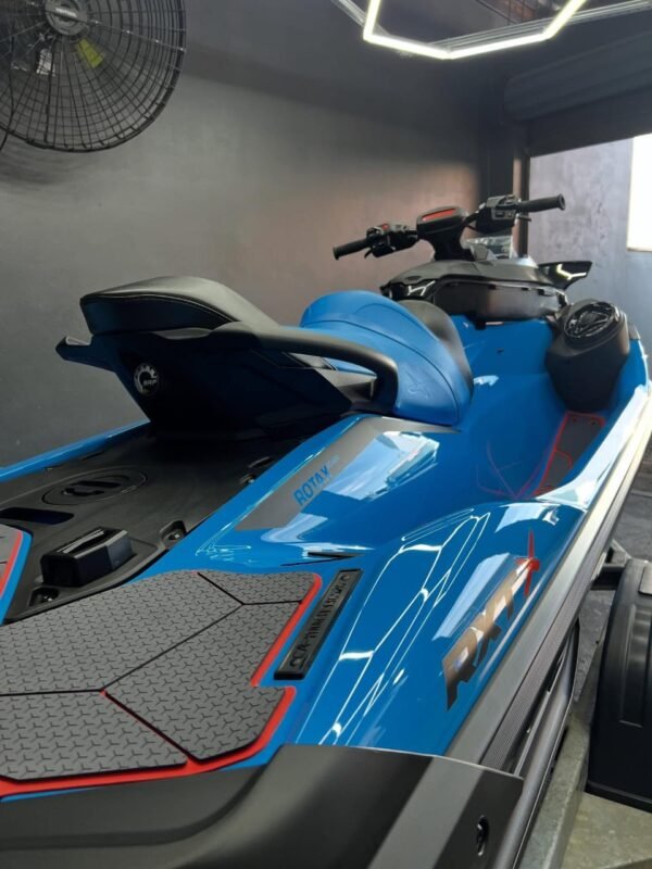 Ergolock racing seat detail on 2026 Sea-Doo RXT-X 325