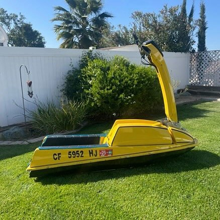1983 Rear Exit Jet Ski Left Side Profile