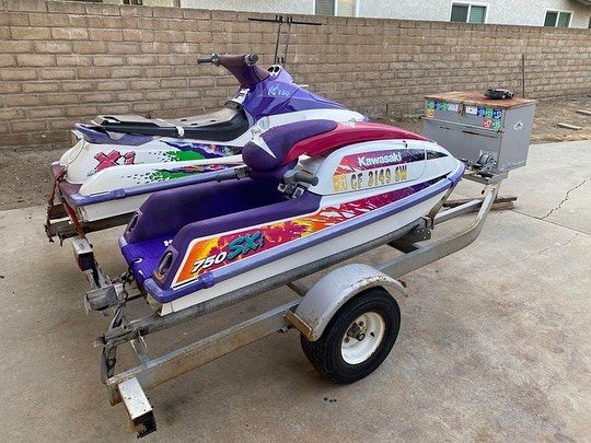 sxi 750 kawasaki​ Full Side Profile