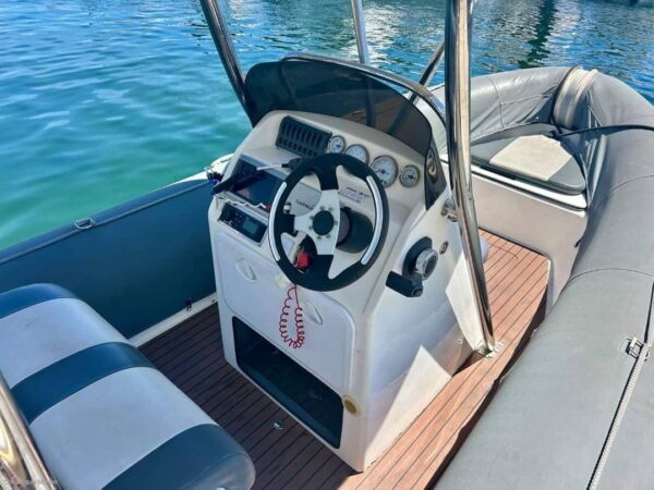Falcon 650 Helm Console with Garmin GPS