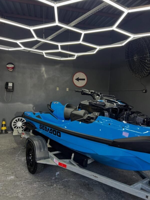 Hydraulic steering damper and X-Sponsons on 2026 Sea-Doo RXT-X 325