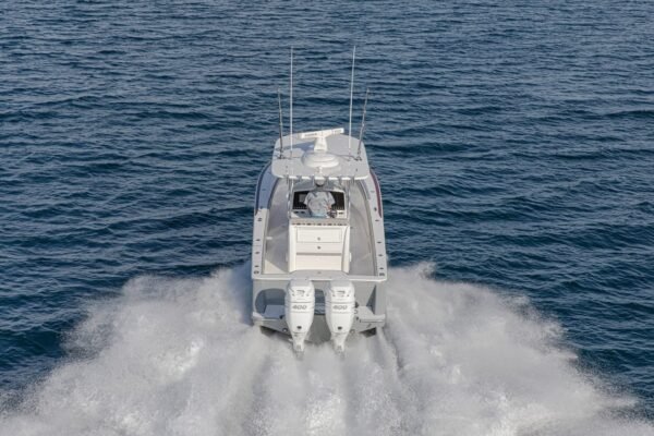 Viking 72 Convertible Running Offshore