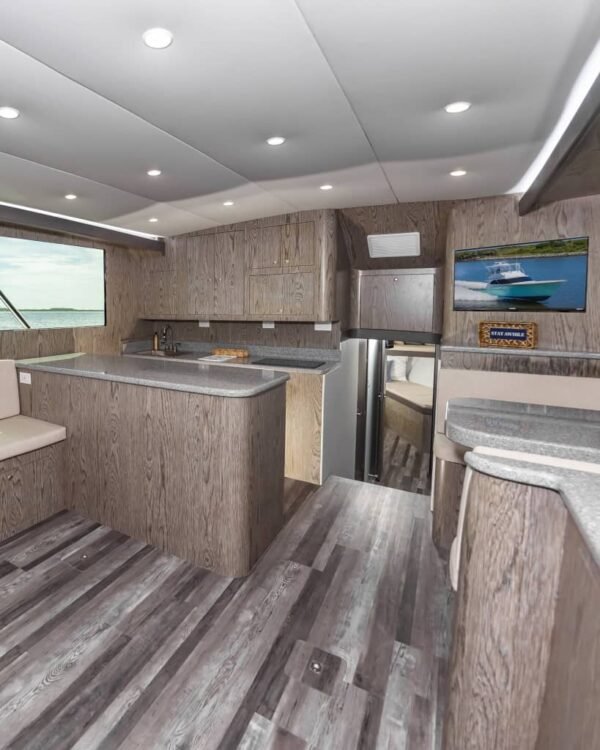 50′ Custom Carolina Sportfish Salon Interior