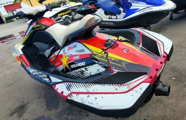 Sea-Doo Spark 2UP Seat and Handlebar Area