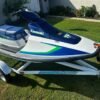 Kawasaki 650 TS Seat and Handlebar View 2 seater jet ski