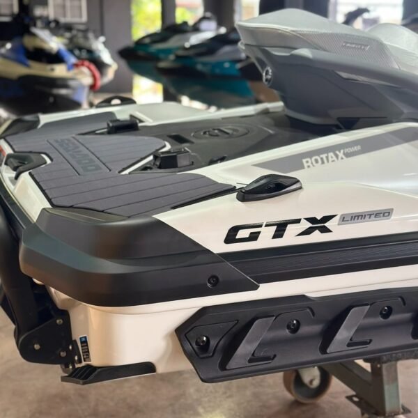 Sea-Doo seating and rider view ash color