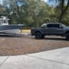 Cape Horn 32XS Starboard Profile on Trailer