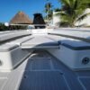 Wide Walk-Around Deck on Yellowfin 39