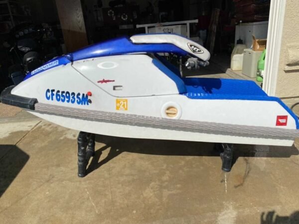 Kawasaki 650SX Side Profile View Stand-Up Jet Ski