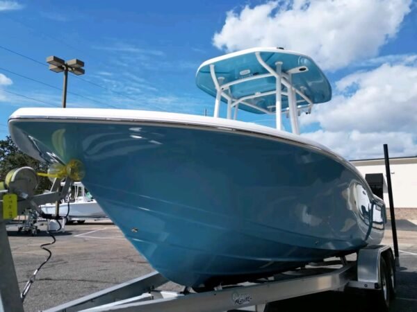 2025 Tidewater 210 LXF angled right bow view