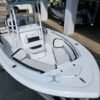Tidewater 210 LXF gray console and transom upholstery kit