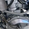 Dual carburetor and intake system on Yamaha 701cc 62T engine