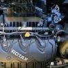 jet ski engine top view cylinder head and intake area