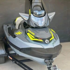 sea doo rxt x 325 ICE light blue front bow view