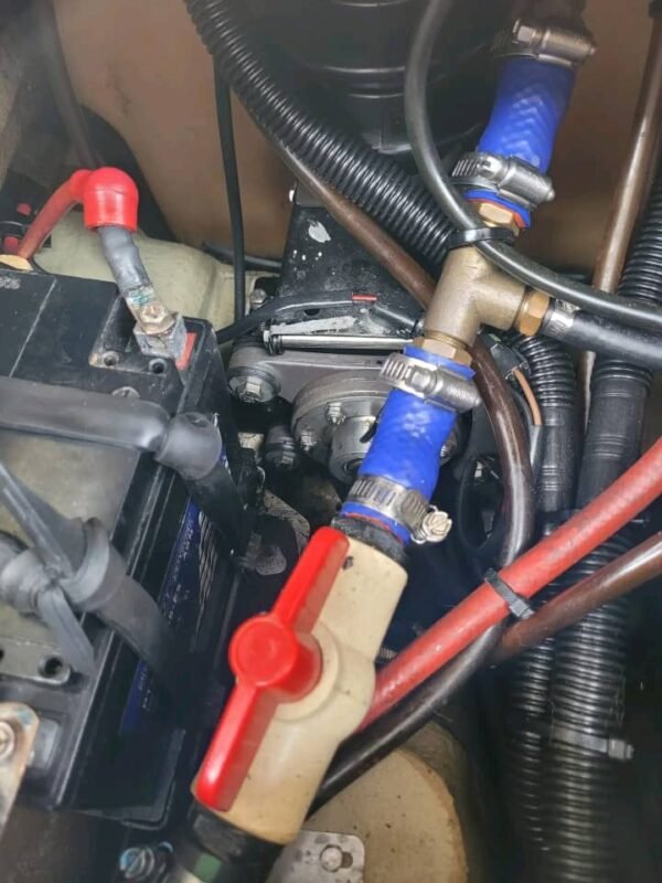 Sea-Doo XP DI gauge cluster and control layout