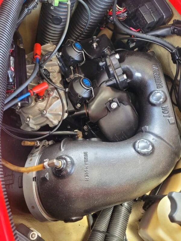 Sea-Doo XP DI direct-injection engine bay