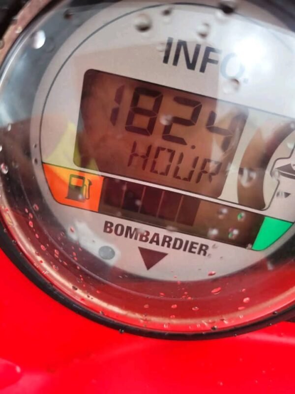 Sea-Doo XP DI odometer and dashboard display