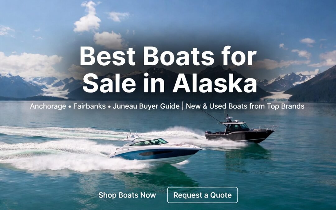 Best boats boat storage​ for sale in Alaska – luxury speed boat and rugged fishing boat on Alaskan waters near Anchorage, Fairbanks, and Juneau – Jetskis and Boats Market Hub