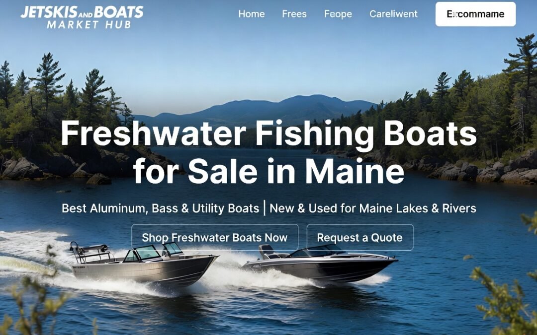 Freshwater Fishing Boats and jet ski lifts for Sale in Maine