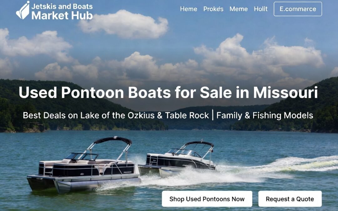 Used Pontoon Boats and  luxury sailing yachts for sale  for Sale in Missouri